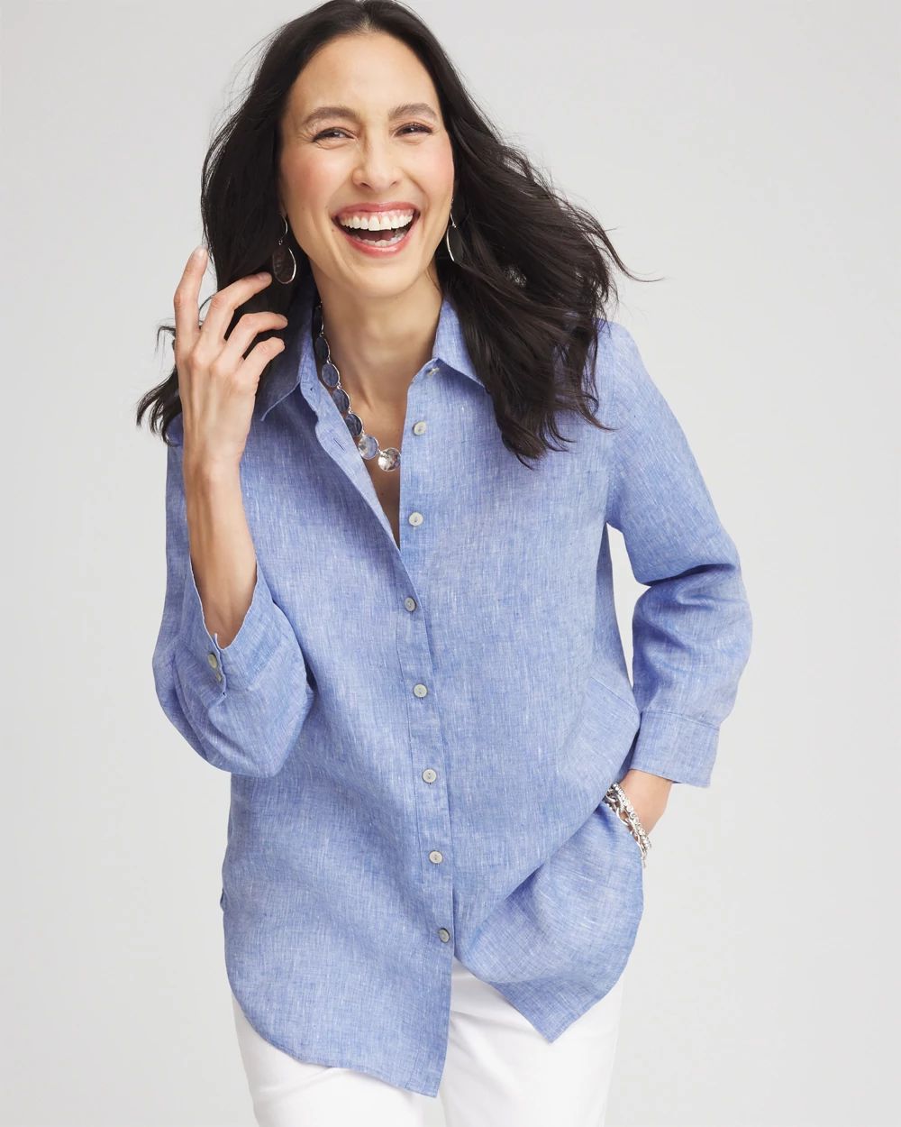 Touch of Cool Mock Neck Top | Chico's Touch of Cool Mock Neck Top | Chico's